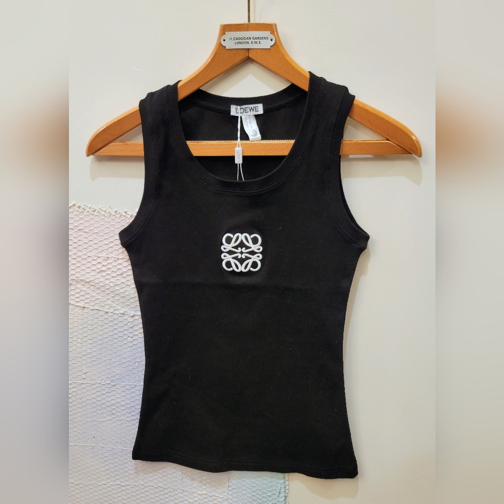 LOEWE Anagram Ribbed Sleeveless Top | NWT | Luxury Designer - Picture 4 of 9